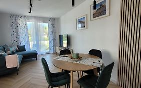 Residenz Kąpielowa - widok na Śnieżkę